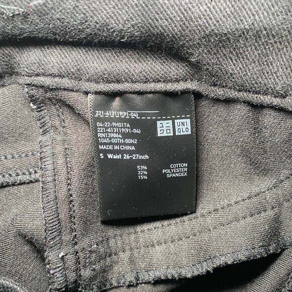Uniqlo - Black Jegging Pants - Comfortable and Versatile - Picture 9 of 10